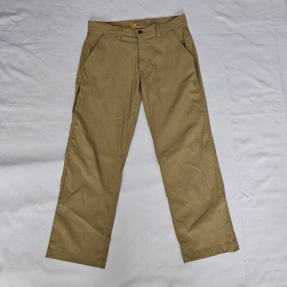 Eddie Bauer Travex Straight Leg Hiking Pants Khaki Beige Men's Size 34X30 - Picture 5 of 15